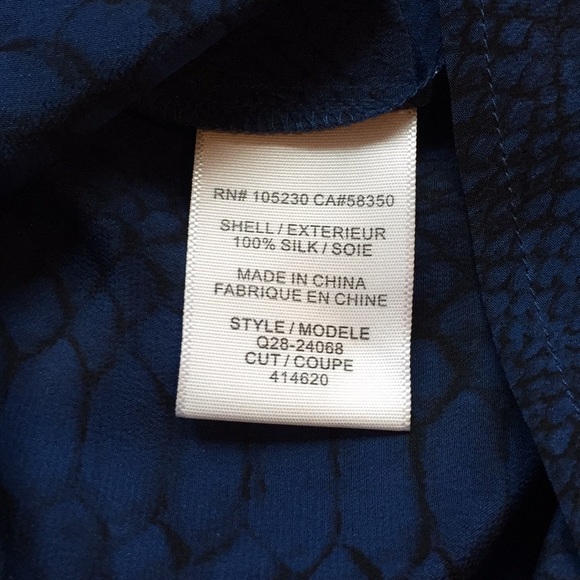 Joie python print blouse. - Picture 4 of 5